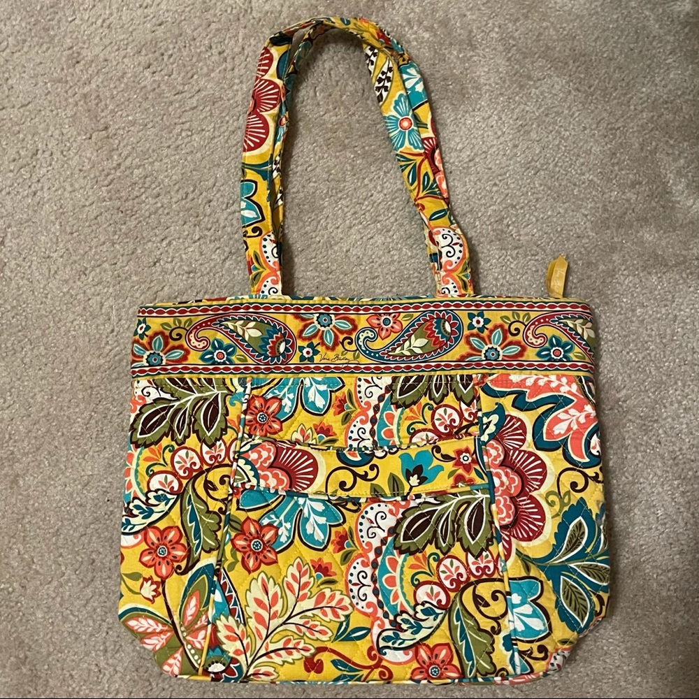 Large Vera Bradley Signature Tote Bag